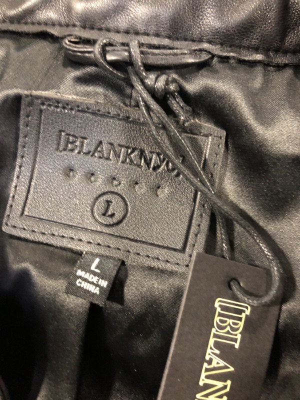 Photo 2 of blanknyc jacket -black leather style lrg