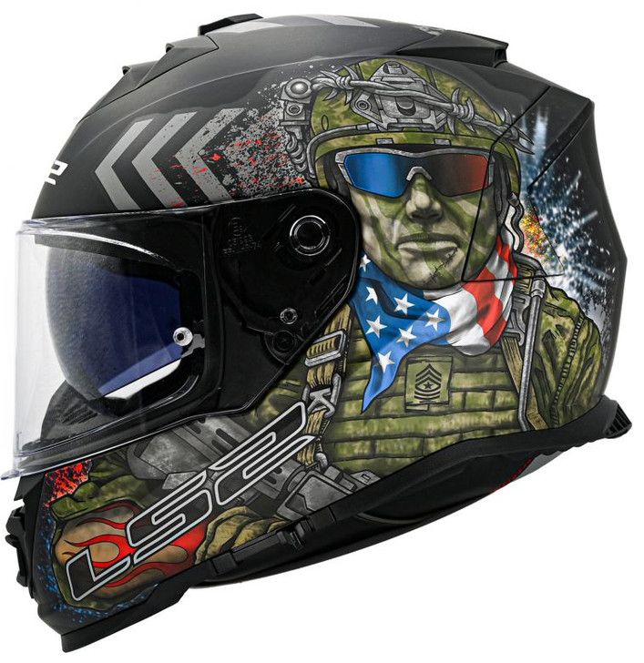 Photo 1 of LS2 HELMET FF800-1 ASSAULT COMMANDO