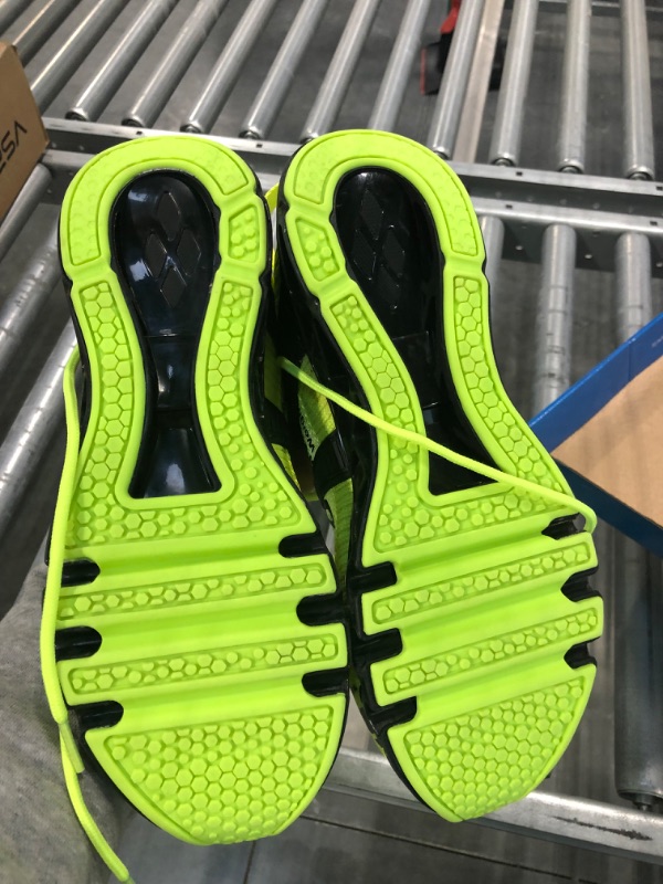 Photo 1 of Mens Running Shoes Walking Non Slip Blade Type Sneakers 8.5 BLK GREEN