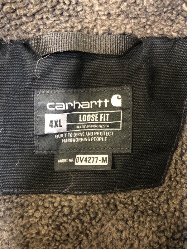 Photo 1 of Carhartt Men's Big & Tall Arctic-Quilt Lined Duck Vest  4XL

