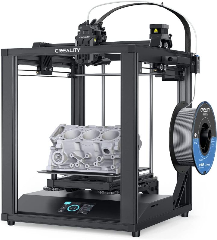 Photo 1 of Official Creality 3D Printer Ender-5 S1 250mm/s High-Speed 3D Printers with 300 High-Temp Nozzle Direct Drive Extruder, CR Touch Auto Leveling, Stable Cube Frame High Precision,8.66X8.66X11.02 inch