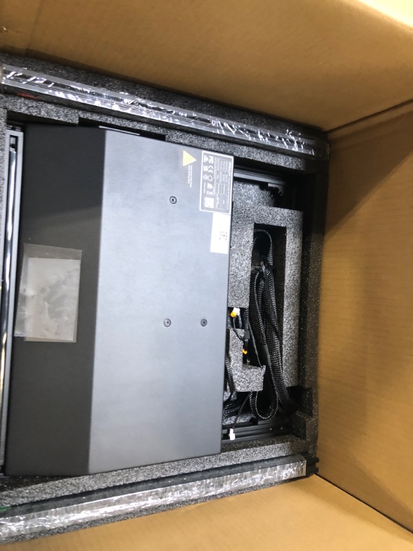 Photo 1 of Official Creality 3D Printer Ender-5 S1 250mm/s High-Speed 3D Printers with 300 High-Temp Nozzle Direct Drive Extruder, CR Touch Auto Leveling, Stable Cube Frame High Precision,8.66X8.66X11.02 inch