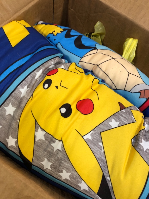 Photo 3 of Franco Kids Bedding Super Soft Comforter and Sheet Set with Sham, 7 Piece Full Size, Pokemon 7 Piece Full Size Pokemon