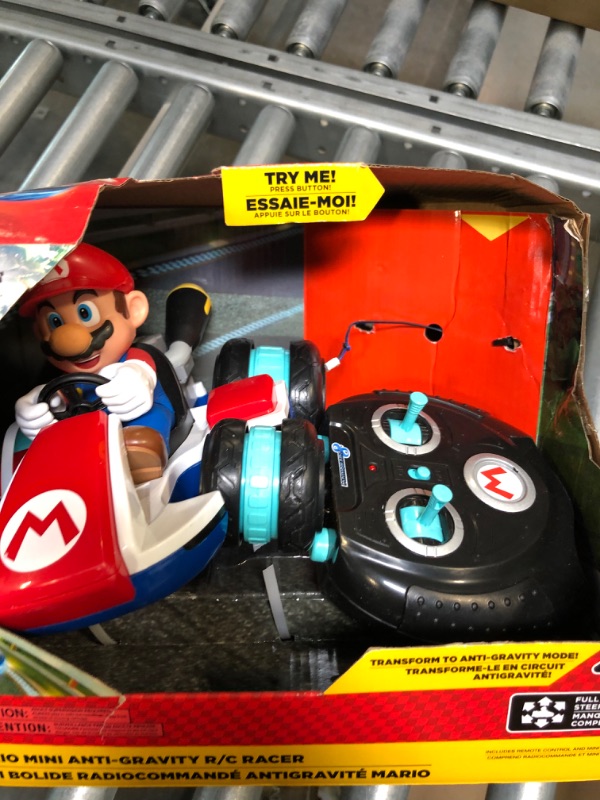 Photo 2 of Mario Kart Mini Anti-Gravity R/C Racer