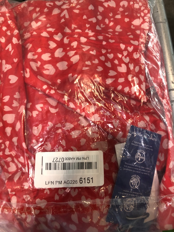 Photo 2 of Joules Women's Rain Jacket 8 Red Leopard