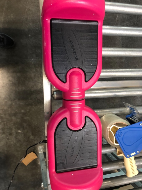 Photo 1 of Hoverstar Bluetooth Hover Board 6.5 in., Certified Two-Wheel Self Balancing Electric Scooter with LED Light, Pink