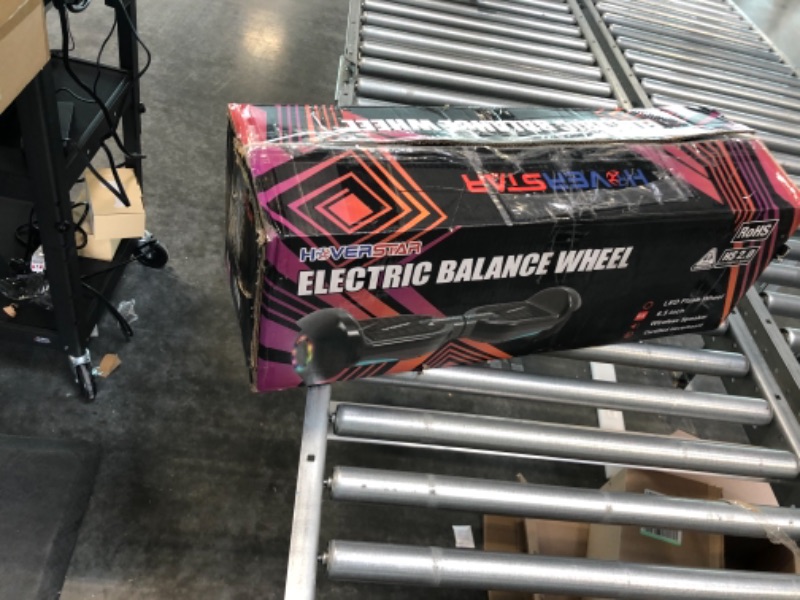 Photo 1 of Hoverstar Bluetooth Hover Board 6.5 in., Certified Two-Wheel Self Balancing Electric Scooter with LED Light, Pink