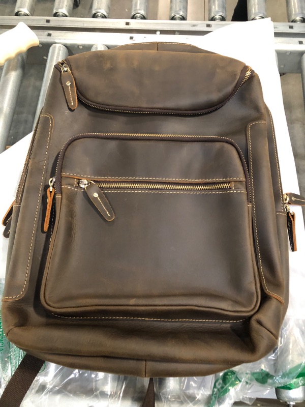 Photo 1 of LANNSYNE Men's Vintage Bag CHOCOLATE BROWN
