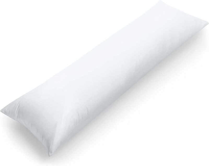 Photo 1 of Full Body Pillow for Adults (White, 20 x 54 Inch), Long Pillow for Sleeping, Large Pillow Insert for Side Sleepers
