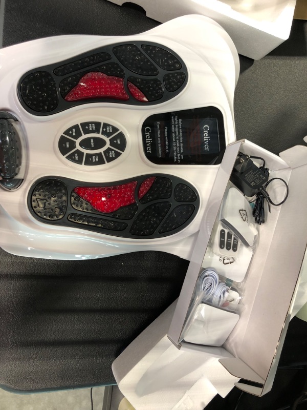 Photo 2 of Foot Stimulator (FSA HSA Eligible) with EMS TENS for Pain Relief and Circulation, Electric Feet Legs Massagers Machine