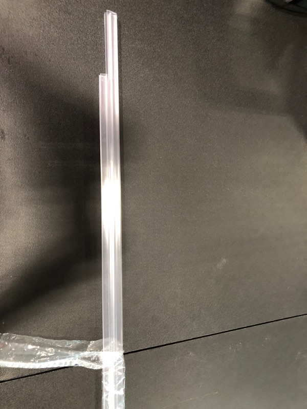 Photo 2 of 2-Pack Butecare Frameless Shower Door Bottom Seal –  (1/4” x 39”) 1/4'' Bottom