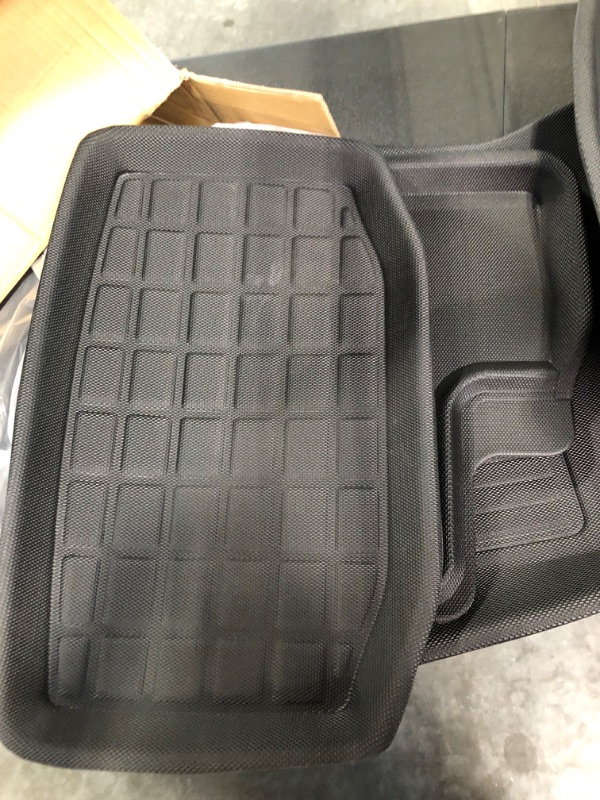 Photo 3 of Tesla Model 3 Floor Mats 2023 2022 2021, Tesla Model 3 All Weather Floor Liners