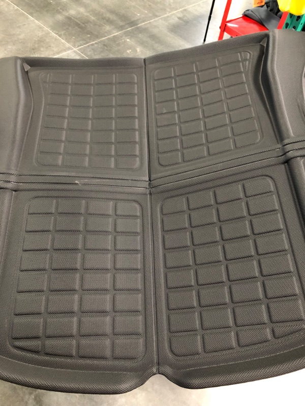 Photo 4 of Tesla Model 3 Floor Mats 2023 2022 2021, Tesla Model 3 All Weather Floor Liners