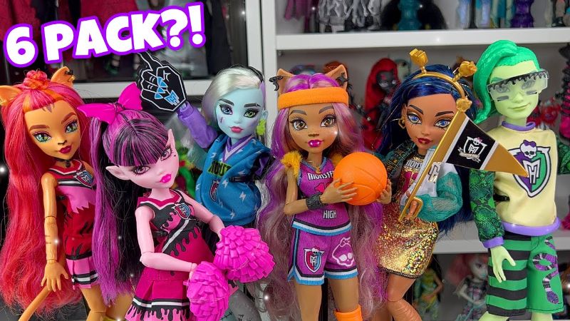 Photo 1 of Monster High Ghoul Spirit 6-Pack Doll review!! (Frankie, draculaura