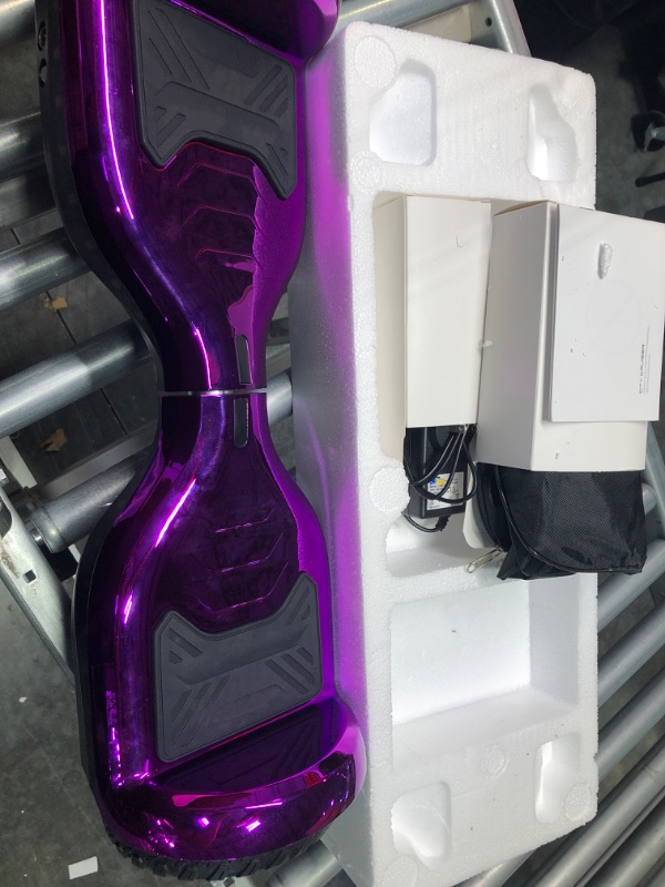 Photo 4 of City Cruiser, 6.5" Scooter Hover Board with UL2272 Certified Wheels LED Lights Purple