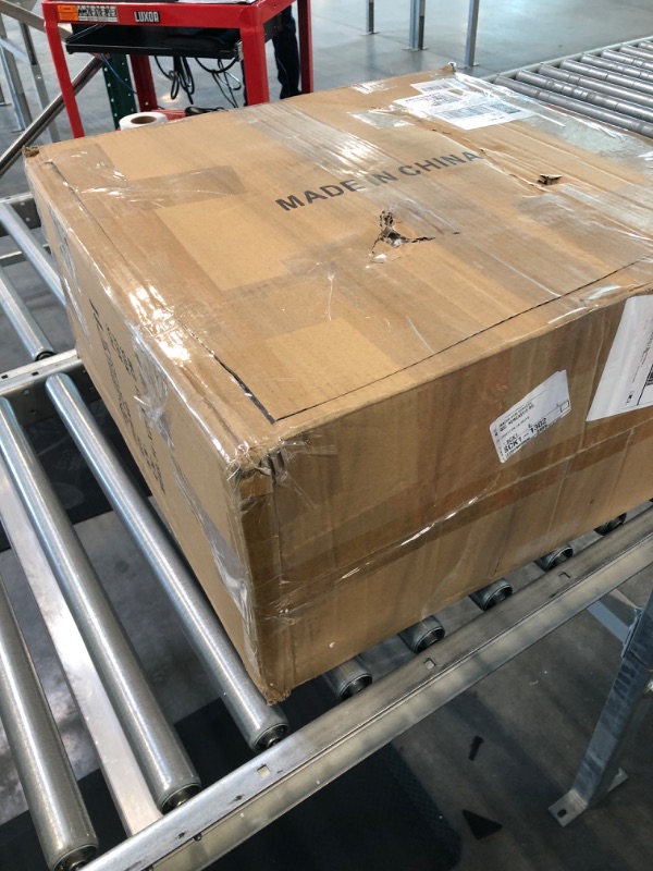 Photo 1 of IWANU Ceiling Fan with Lights Remote APP Control, 20 Inch Flush Mount Ceiling Fan, Enclosed White Ceiling Fan with 3-Speed Wind and 3-Color Dimmable Smart Timing Gird