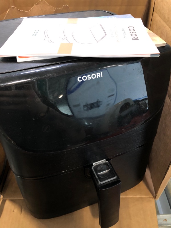 Photo 4 of COSORI Pro II Air Fryer Oven Combo, 5.8QT Max Xl Large Cooker with 12 One-Touch Savable Custom Functions, Cookbook and Online Recipes, Nonstick and Dishwasher-Safe Detachable Square Basket

