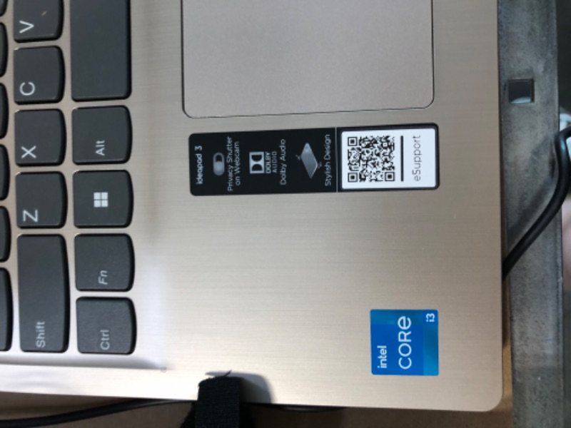 Photo 4 of Lenovo - IdeaPad 3 15" HD Touch Screen Laptop - Intel Core i3-1115G4 - Intel UHD Graphics - 8GB Memory - 256GB SSD - Almond