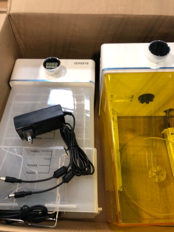 Photo 6 of ELEGOO Mercury XS Bundle with Separate Washing and Curing Station for Large Resin 3D Printed Models, Compatible with Saturn and Mars LCD 3D Printers, with a Handheld UV Lamp