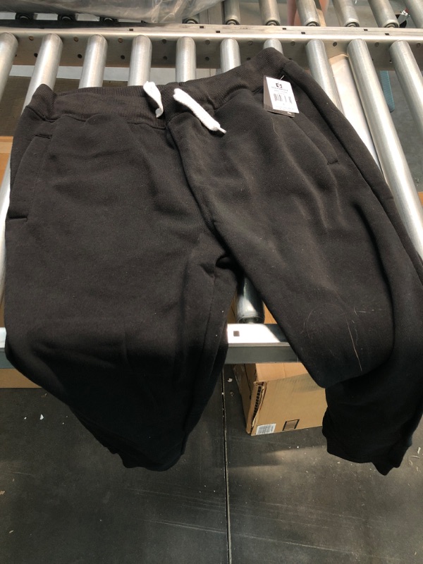 Photo 2 of Southpole Men's Basic Active Fleece Open Bottom Sweatpants-Regular and Big & Tall Sizes Black Large 1570 Basic Active Fleece Jogger Sweatpants -- large 