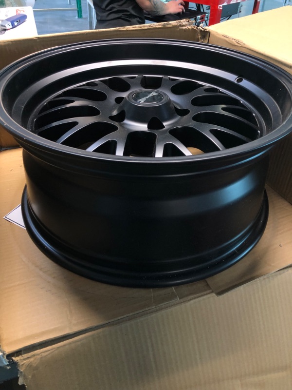 Photo 1 of RIDLER 607 18X8 5X120.65 0ET 83.82CB MATTE BLACK