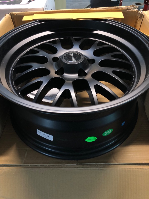 Photo 1 of RIDLER 607 18X8 5X120.65 0ET 83.82CB MATTE BLACK