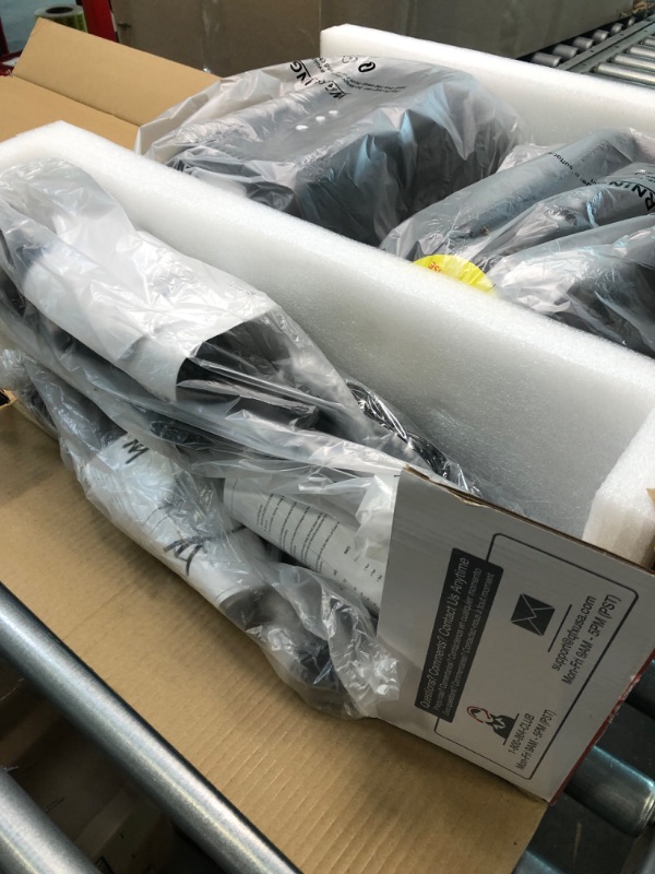 Photo 1 of PBX-800TWS 8-Inch Bluetooth Stereo PA System Comes with 2X 8 Speakers and 2X Stands, 2X Microphones, and a Remote Control