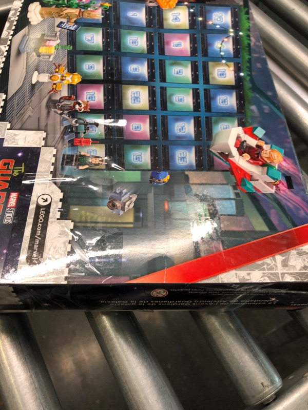 Photo 4 of LEGO Marvel Studios Guardians of the Galaxy Advent Calendar 76231 Building Toy Set and Minifigures -- DAMAGE TO PACKAGING 