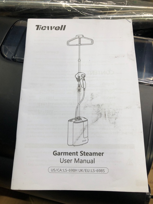 Photo 1 of TICWELL GARMENT STEAMER