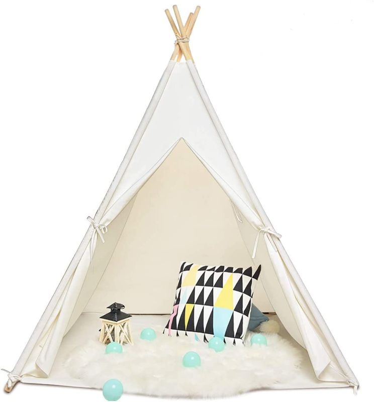 Photo 1 of SISTICKER TEEPEE TENT WHITE 