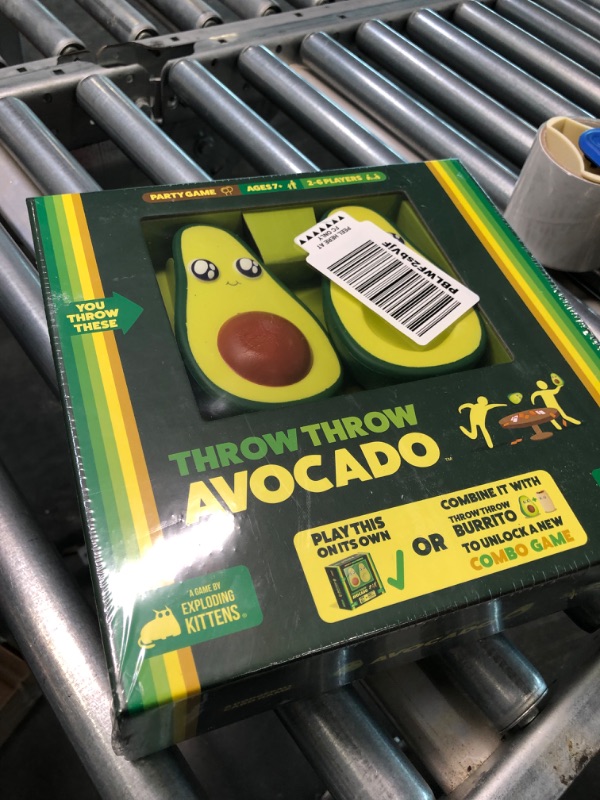 Photo 3 of Throw Throw Avocado by Exploding Kittens - A Dodgeball Card Game Sequel and Expansion Set - Family-Friendly Party Games - Card Games for Adults, Teens & Kids - 2-6 Players