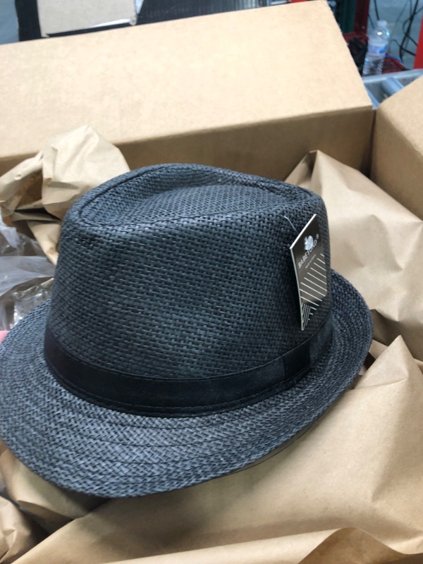 Photo 1 of babeyond fedora dark grey for men 