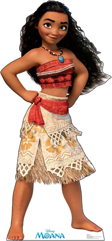 Photo 5 of APPROX 5 FOOT MOANA CARDBOARD CUT OUT 