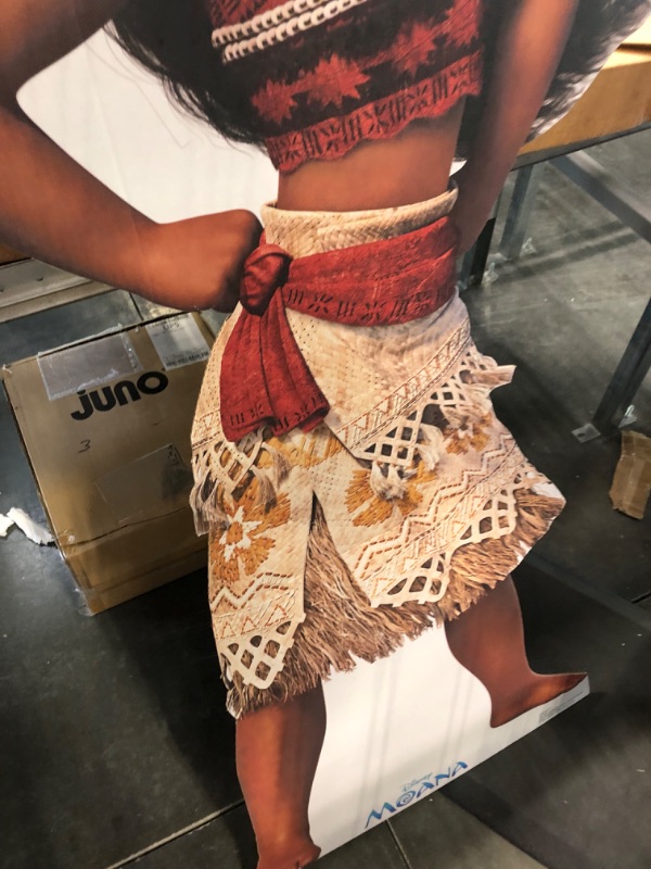 Photo 1 of APPROX 5 FOOT MOANA CARDBOARD CUT OUT 