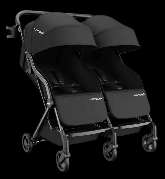 Photo 1 of Mompush Lithe Double Travel Lightweight Twin Stroller Infant and Toddler New
