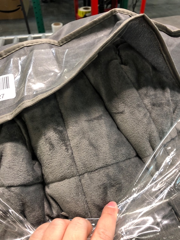 Photo 3 of hblife sherpa fleece weighted blanket  25 lbs 