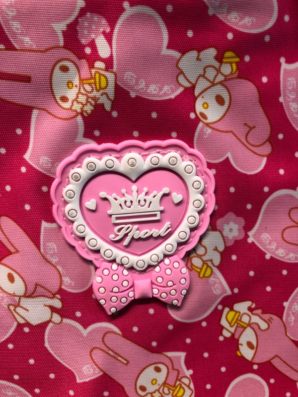 Photo 1 of PINK BACKPACK HEARTS AND MY MELODY PATTERN 