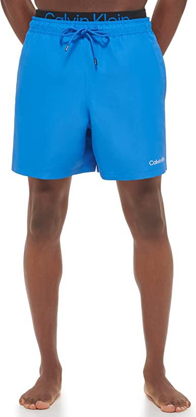 Photo 1 of Calvin Klein Men's Standard Uv Protected Quick Dry Swim Trunk--Large