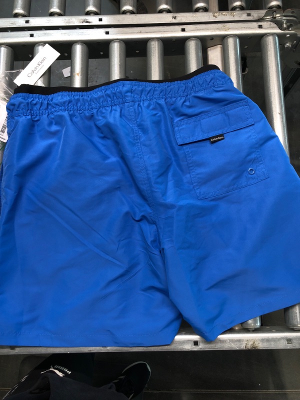 Photo 6 of Calvin Klein Men's Standard Uv Protected Quick Dry Swim Trunk--Large