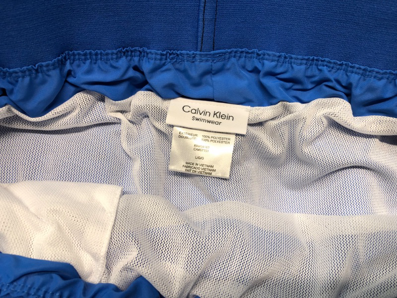 Photo 8 of Calvin Klein Men's Standard Uv Protected Quick Dry Swim Trunk--Large