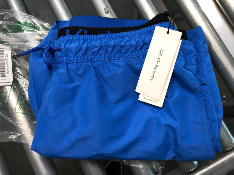 Photo 7 of Calvin Klein Men's Standard Uv Protected Quick Dry Swim Trunk--Large