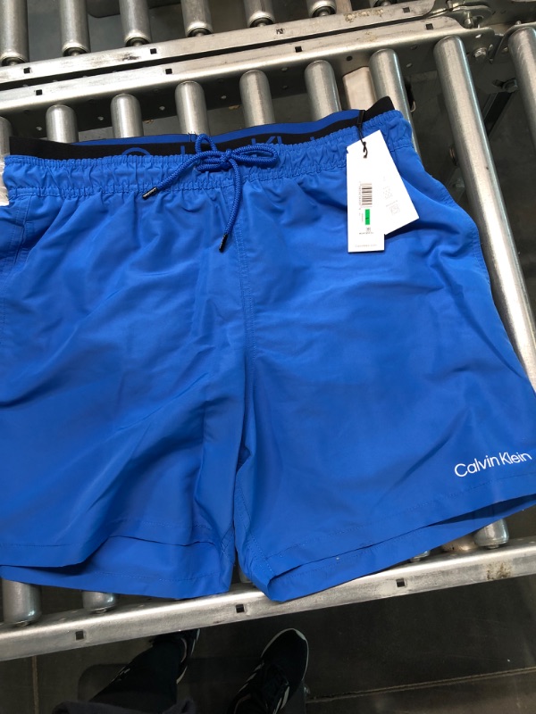 Photo 5 of Calvin Klein Men's Standard Uv Protected Quick Dry Swim Trunk--Large