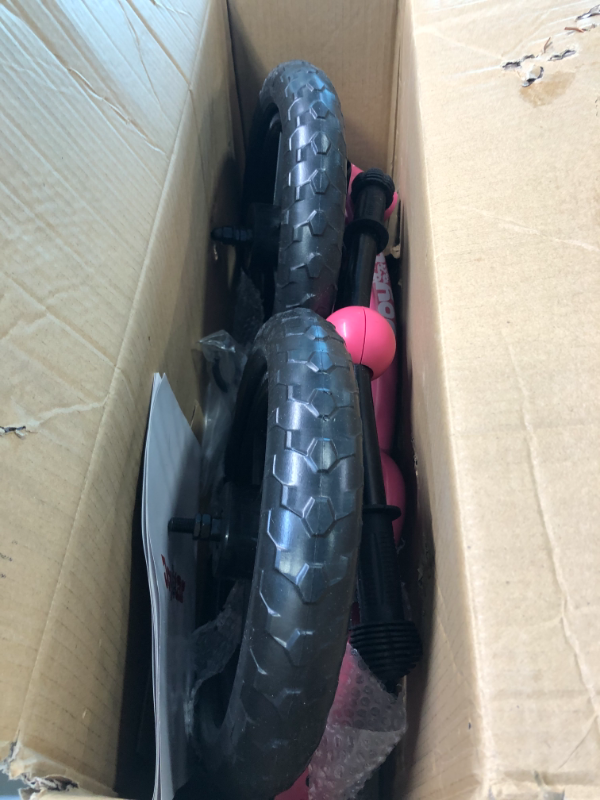 Photo 1 of JOYSTAR 12 Inch Balance Bike for 18months, 2, 3, 4, and 5 Years Old Boys and Girls - Lightweight Toddler Bike with Adjustable Handlebar and Seat - No Pedal Bikes for Kids Birthday Gift Pink