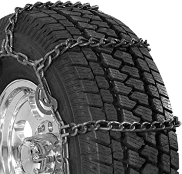 Photo 1 of Security Chain Company QG3229CAM Quik Grip Wide Base Type CAM-DH Light Truck Tire Traction Chain - Set of 2