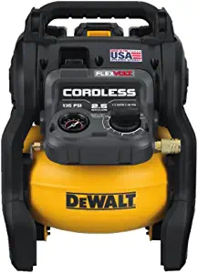 Photo 1 of DEWALT FLEXVOLT 60V MAX* Air Compressor Kit, Cordless, 2.5 Gallon (DCC2560T1)