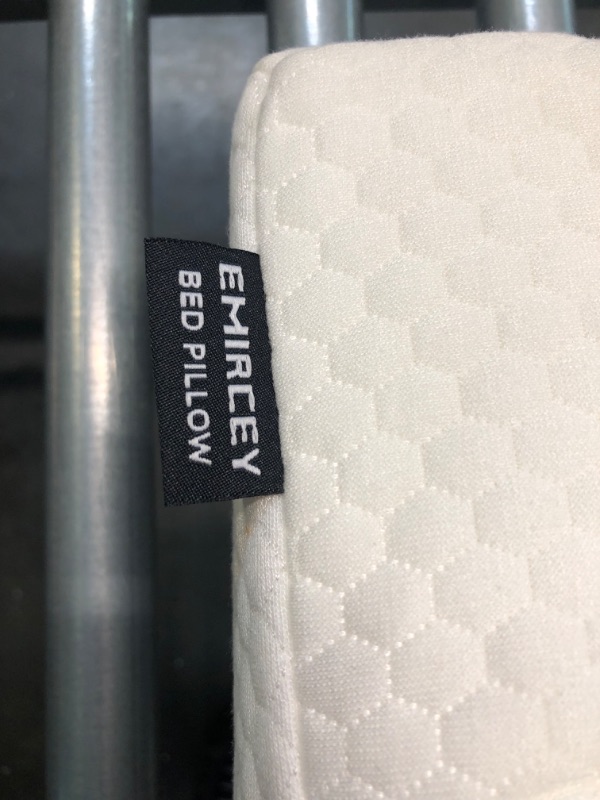 Photo 1 of Emircey Adjustable Neck Pillows for Pain Relief Sleeping, Hollow Contour Pillow Ergonomic Plus, Odorless Cervical Memory Foam Pillows, Orthopedic Bed Pillow Support for Side Back Stomach Sleeper