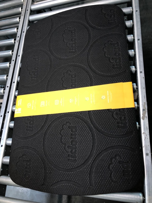 Photo 1 of Licloud Anti Fatigue Comfort Floor Mat 20"x32"x3/4" Professional Grade Quality Perfect for Standing Desks, Kitchens, and Laundry - Relieve Feet, Knees, and Back Pain(Black)