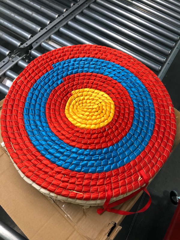 Photo 4 of KAINOKAI Traditional Hand-Made Straw Archery Target,Arrow Target for Recurve Bow Longbow or Compound Bow Traditional Target Dia ?:19.7in / 5 Layers