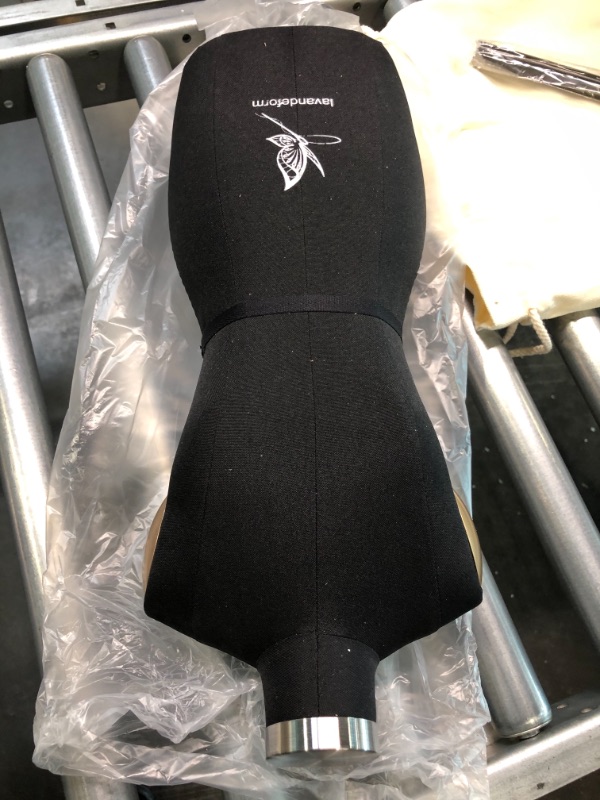Photo 5 of DOLL SIZE Lavandeform Half Scale Dress Form? Not Adult Full Size?1:2 Miniature Sewing Half Size Mannequin. straightly into Body Inside, Fully Pinnable Dressmaker Dummy. (Black)