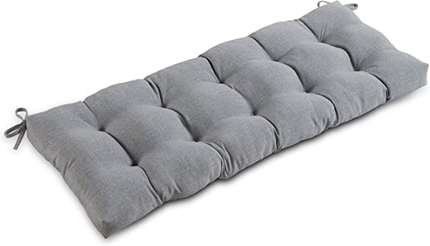 Photo 1 of  Home Fashions Outdoor44in x 20in Bench Cushion, 1 Count (Pack of 1), Cement